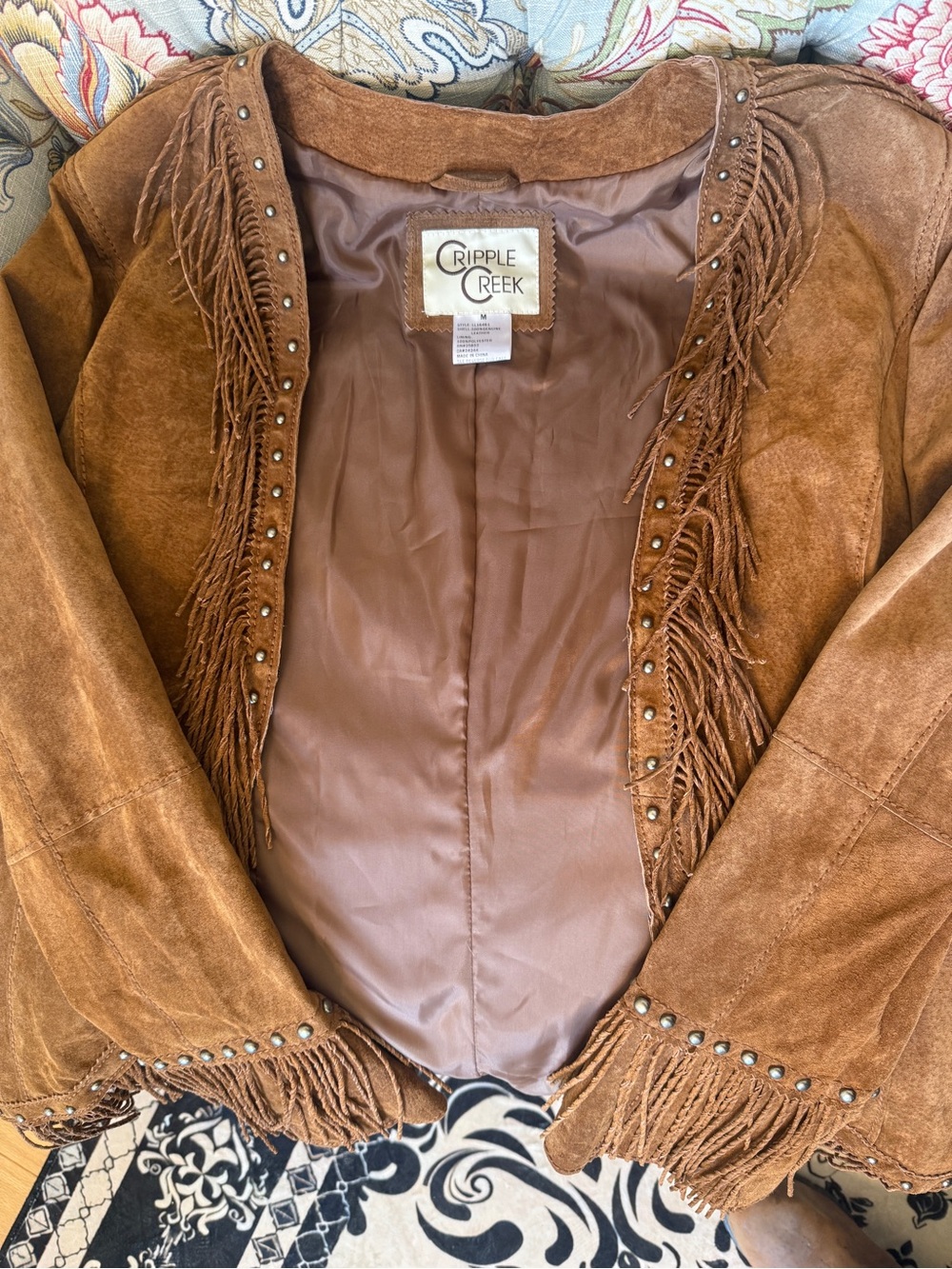 Cripple Creek suede jacket. - Picture 3 of 4